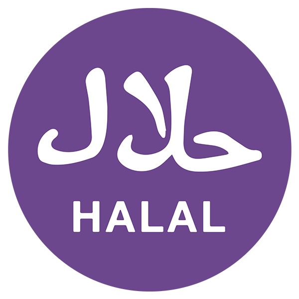 A Halal icon.
