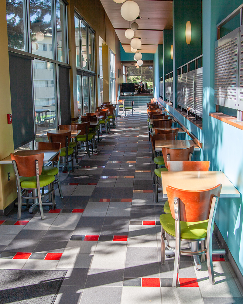 Inside of Northside Café.