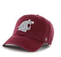 Crimson ball cap with WSU logo