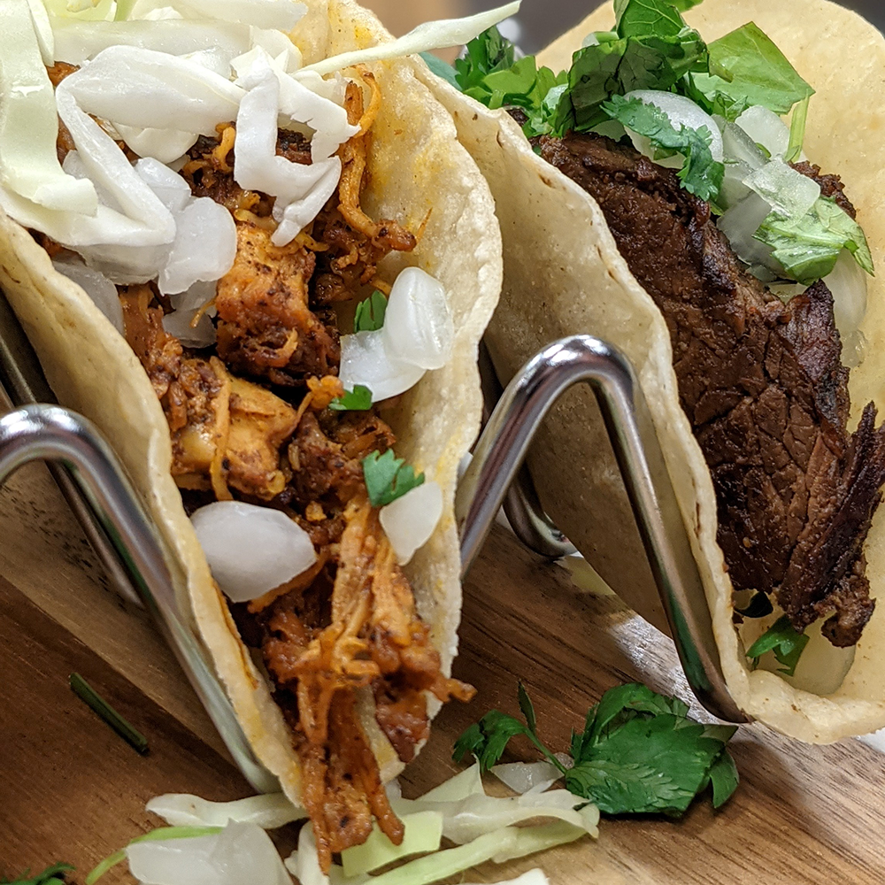 Two tacos
