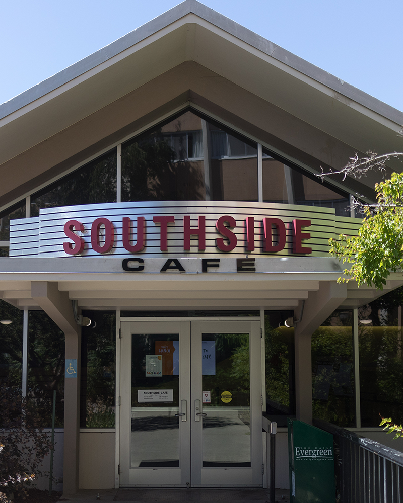 Exterior of Southside Café. 